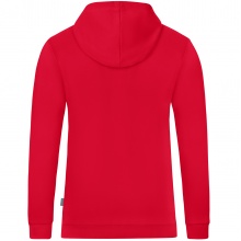 JAKO Freizeit Kapuzenpullover Hoodie Organic (Bio-Baumwolle) rot Jungen